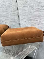 Colestore Dior Hobo Bag in Suede Calfskin Caramel 39x29x11cm - 4