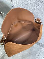 Colestore Dior Hobo Bag in Suede Calfskin Caramel 39x29x11cm - 2
