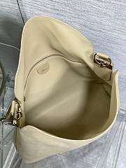 Colestore Dior Hobo Bag in Suede Calfskin Light Beige  39x29x11cm - 5