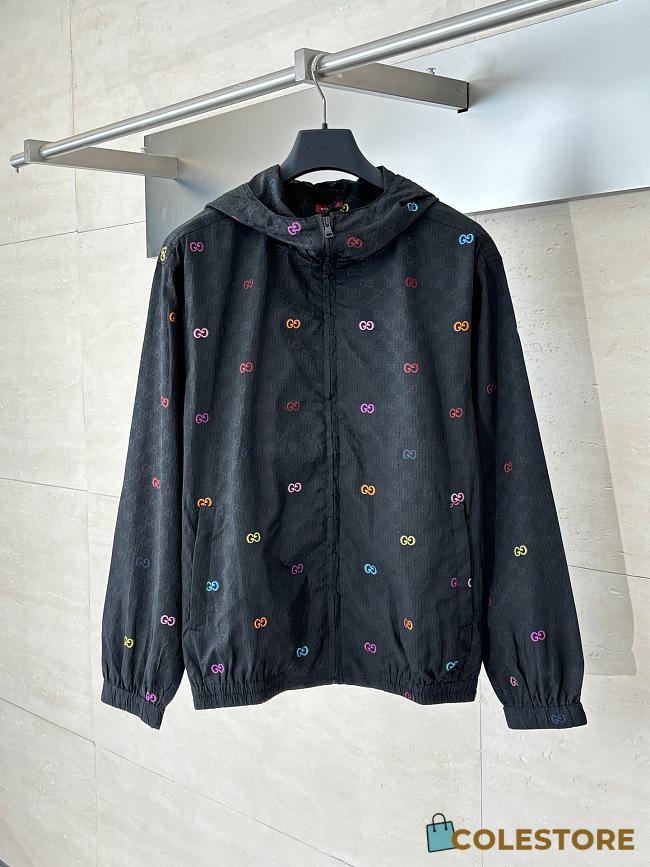 Colestore Gucci GG Cotton Ripstop Zip Jacket - 1