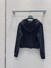 Colestore  Louis Vuitton Vivienne Patch Hoodie Black - 5