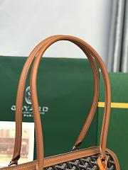 Colestore Goyard Bonbonnière bag Black and Tan 30×10.5×12cm - 5