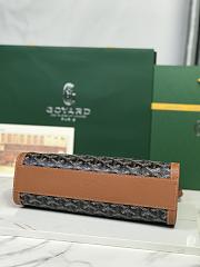 Colestore Goyard Bonbonnière bag Black and Tan 30×10.5×12cm - 4