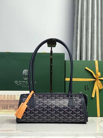Colestore Goyard Bonbonnière bag Navy Blue 30×10.5×12cm