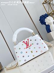 Colestore Louis Vuitton LV x TM Capucines East-West Mini Snow White 22 x 12 x 8 cm - 1