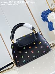 Colestore Louis Vuitton LV x TM Capucines East-West Mini Black 22 x 12 x 8 cm - 6