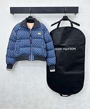 Colestore Louis Vuitton Monogram Denim Puffer Jacket - 1