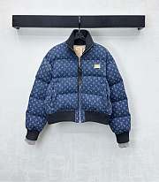 Colestore Louis Vuitton Monogram Denim Puffer Jacket - 5