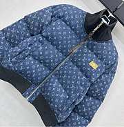 Colestore Louis Vuitton Monogram Denim Puffer Jacket - 4