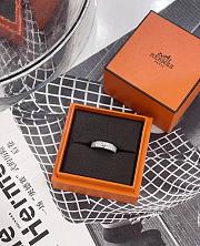 Colestore Hermes Kelly Ring with Diamonds - 5