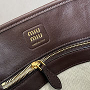 Colestore  Miu Miu Briarwood Aventure Nappa Leather Bag 22x30x10cm - 6
