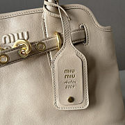 	 Colestore Miu Miu Cord Aventure Nappa Leather Bag 22x30x10cm - 4