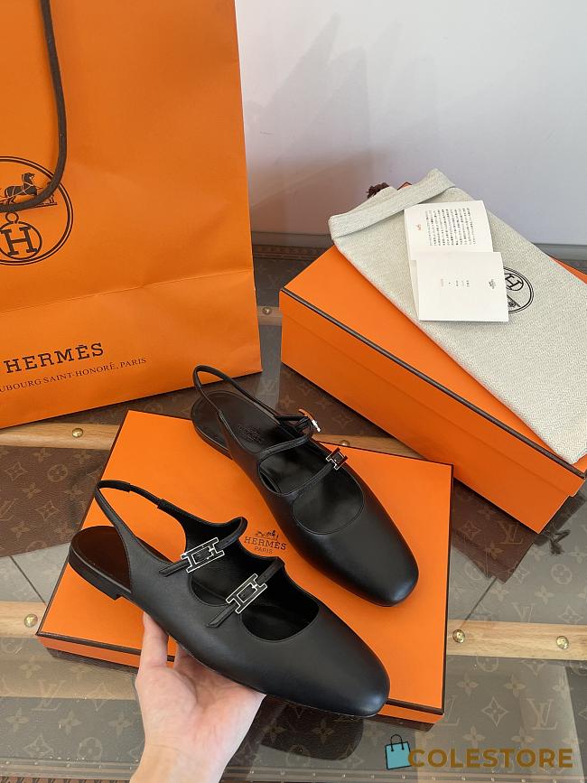 Colestore  Hermes Mila Slingback Noir - 1