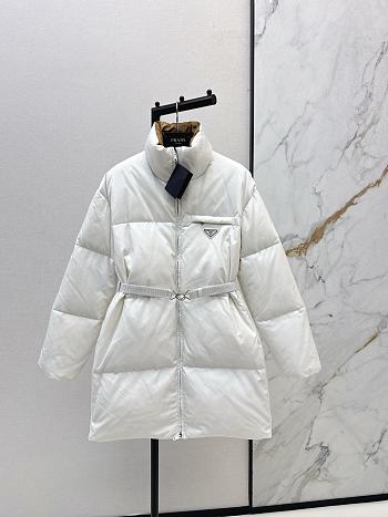 Colestore  Prada White Re-nylon Down Jacket
