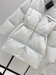 Colestore  Prada White Re-nylon Down Jacket - 5