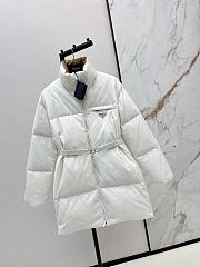 Colestore  Prada White Re-nylon Down Jacket - 4