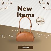 Colestore Miu Miu Cognac Beau Leather bag 23x11.5x10cm - 1