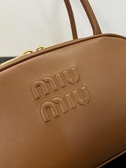 Colestore Miu Miu Cognac Beau Leather bag 23x11.5x10cm - 4