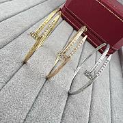 Colestore Cartier Juste un Clou Bracelet, Small model, Reverse-Set Diamonds - 3