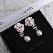 Colestore Chanel Earrings Metals & Glass  Gold & Rose - 1