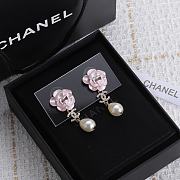 Colestore Chanel Earrings Metals & Glass  Gold & Rose - 6