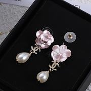 Colestore Chanel Earrings Metals & Glass  Gold & Rose - 5