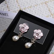 Colestore Chanel Earrings Metals & Glass  Gold & Rose - 2