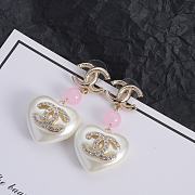 Colestore Chanel Rignestone Coco Mark Heart Pearl  - 4