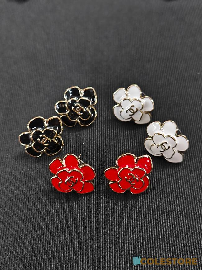 Colestore Chanel Earrings Metal & Premium Resin - 1
