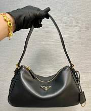 Colestore Prada Black Prada Aimée Leather Shoulder Bag 31x18x10cm - 1