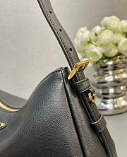 Colestore Prada Black Prada Aimée Leather Shoulder Bag 31x18x10cm - 3