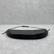 Colestore Celine Halfmoon Soft Triomphe Bag In Supple Shiny Lambskin Black 46x24x5cm - 4