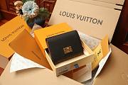 Colestore Louis Vuitton Victorine On My Side Wallet Black 12 x 9.5 x 2.5 cm - 1