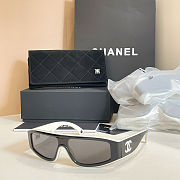 Colestore Chanel Shield-style sunglasses - 5