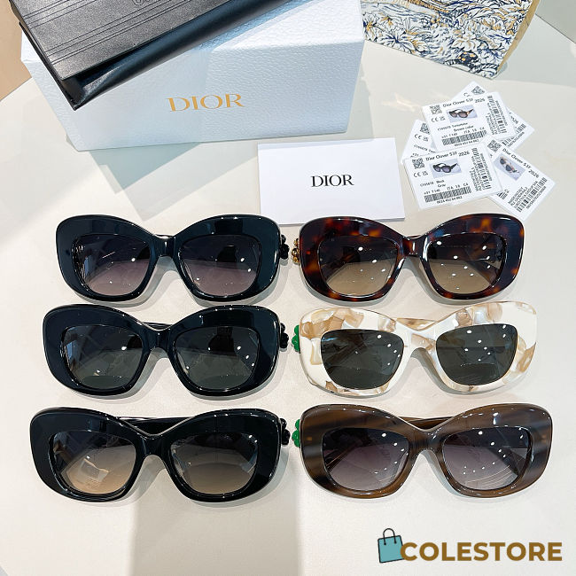 Colestore Dior Clover S3I Glossy Square sunglasses - 1