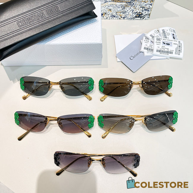 Colestore  Dior Dior Clover S1U Rectangular Sunglasses - 1
