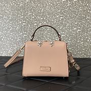 Colestore Valentino Garavani Vsling Mini Embroidered Handbag 19x13x9cm - 3