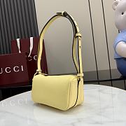 Colestore Gucci Half Horsebit mini bag in yellow leather 19x9.5x9cm - 2