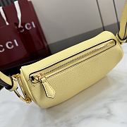 Colestore Gucci Half Horsebit mini bag in yellow leather 19x9.5x9cm - 6