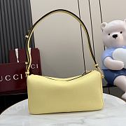 Colestore Gucci Half Horsebit bag in yellow leather 31.5x17x12cm - 6