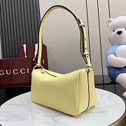 Colestore Gucci Half Horsebit bag in yellow leather 31.5x17x12cm - 2