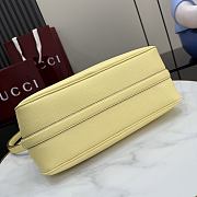 Colestore Gucci Half Horsebit bag in yellow leather 31.5x17x12cm - 4