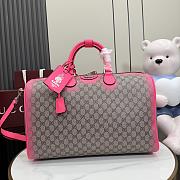Colestore  Gucci GG medium duffle bag in beige GG fabric 44x29x25cm - 1