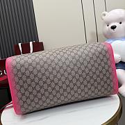 Colestore  Gucci GG medium duffle bag in beige GG fabric 44x29x25cm - 4