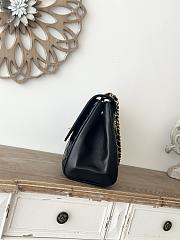 Colestore Chanel Oversized CC Flap Bag In Lambskin Black 33x11x23cm - 6