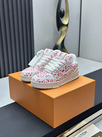 Colestore Louis Vuitton LV Trainer Sneaker Rose 