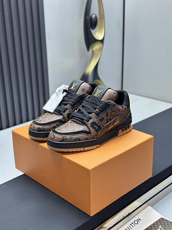 Colestore Louis Vuitton LV Trainer Sneaker Marron 