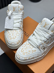 Colestore Louis Vuitton LV Trainer Sneaker Beige - 2