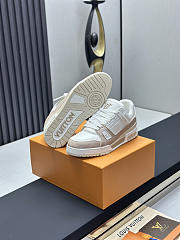 Colestore Louis Vuitton LV Trainer sneaker in Monogram grained calf leather Beige - 3