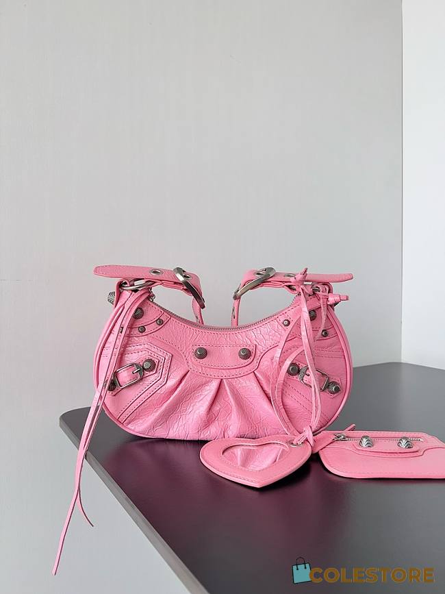 Colestore Balenciaga Le Cagole XS Shoulder Bag Pink 26x16x10cm - 1